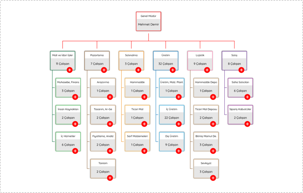 organizasyon şeması